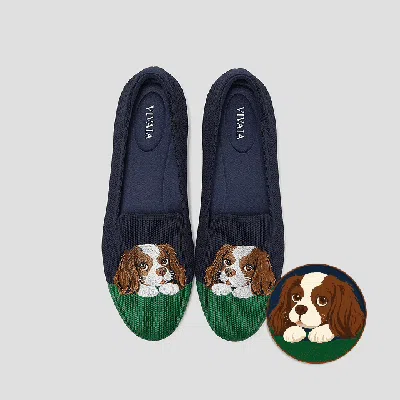 Vivaia Round-toe Embroidered Loafers (audrey) In Multi