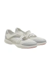 Vivaia Round-toe Mesh Mary-jane Sneaker Flats