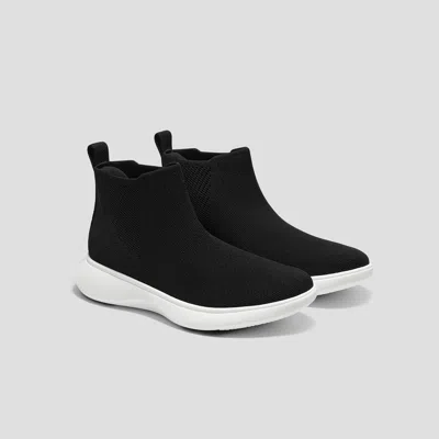 Vivaia Round-toe Slip-on Sneaker Boots (urban Boots) In Black