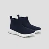 Vivaia Round-toe Slip-on Sneaker Boots (urban Boots) In Blue