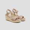 Vivaia Round-toe Wedge Sandals (sally Pro) In Nude
