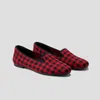 Vivaia Round-toe Woven Knit Loafer (audrey) In Red