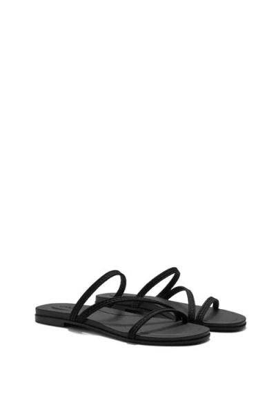 Vivaia Round-toe Flip-flops In Black