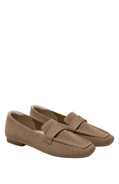 Vivaia Silvie Square-toe Icon Loafers In Brown