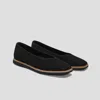 Vivaia Square-toe All-day Standing Flats (mabel) In Black