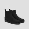 Vivaia Square-toe Ankle Chelsea Boots (clara) In Black