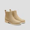 Vivaia Square-toe Ankle Chelsea Boots (clara) In Green