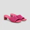 Vivaia Square-toe Block Heel Sandals (juliet Pro) In Pink