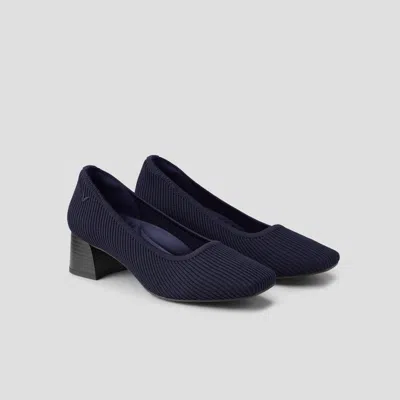 Vivaia Square-toe Chunky Heels (melody Pro)|navy|us 8 In Blue