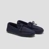 Vivaia Square-toe Loafers (jackie) In Blue