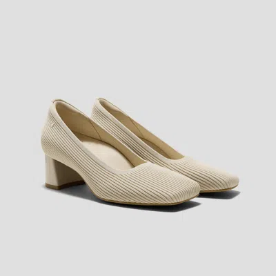 Vivaia Square-toe Margot™ Chunky Heels (monroe)|cream Ivory|us 11