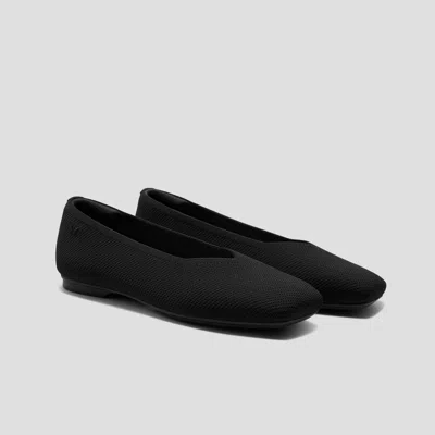 Vivaia Square-toe Margot™ V-cut Flats (margot™ 3.0)|black|us 10.5