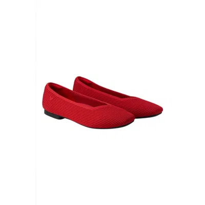 Vivaia Square-toe V-cut Flats
