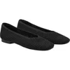 Vivaia Square-toe V-cut Flats