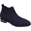 Vivaia Square-toe Water-repellent Ankle Boots In Blue