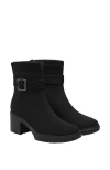 Vivaia Square-toe Water-repellent Heeled Boots In Black