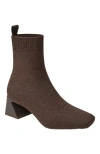 Vivaia Square-toe Water-repellent Heeled Boots In Brown