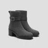 Vivaia Square-toe Water-repellent Heeled Boots