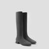 Vivaia Square-toe Water Repellent Wool Knee-high Boots (tara Pro) In Gray