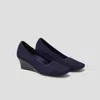 Vivaia Square-toe Wedge (margot Wedge Pro) In Blue