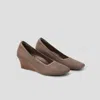 Vivaia Square-toe Wedge (margot Wedge Pro) In Brown