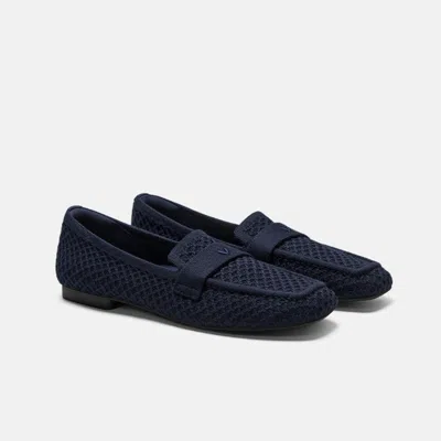 Vivaia Square-toe Icon Loafers (silvie)|navy|uk 2.5