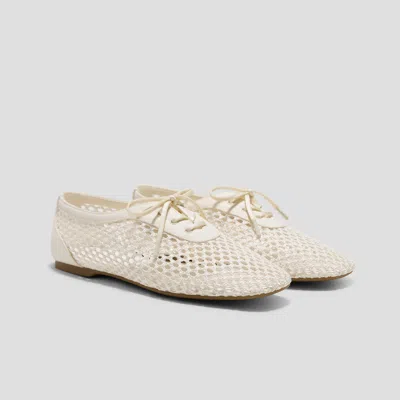 Vivaia Square-toe Mesh Flats (carey)|cream|us 11 In Multi
