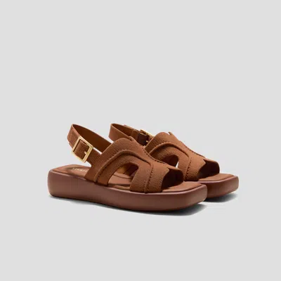 Vivaia Square-toe Platform Sandals (hatty)|dark.caramel|us 11 In Multi