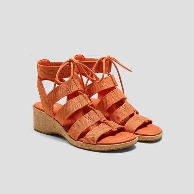 Vivaia Strap Wedge Sandals (heidi) In Brown
