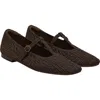 Vivaia T-bar Ballet Flats In Brown