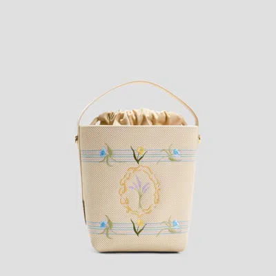 Vivaia The Bucket Tote (farreh)|cream Ivory-french Floral| In Neutral