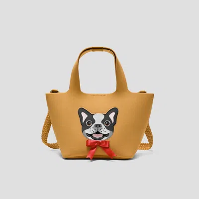 Vivaia The Mini Tote (anita)|ginger Yellow - French Bulldogs|