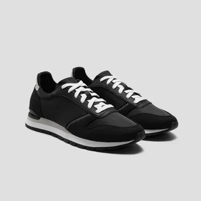 Vivaia Unisex Satin Luxe Sneakers (allegro) In Black