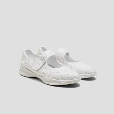 Vivaia Walker Pro Lace Hybrid Mary Jane (ivee) In White