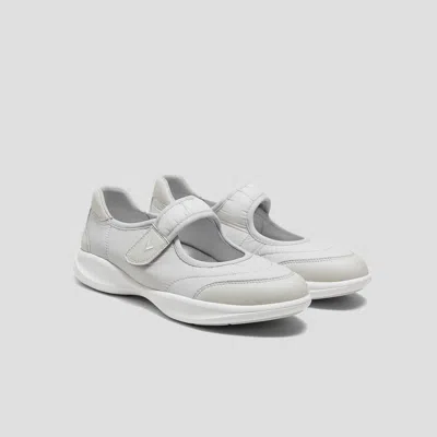 Vivaia Walker Pro Re-nylon Hybrid Mary Jane (ivee) In White