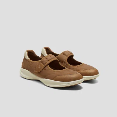 Vivaia Walker Pro Re-nylon Hybrid Mary Jane (ivee) In Brown