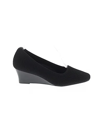 Pre-owned Vivaia Wedges In Black