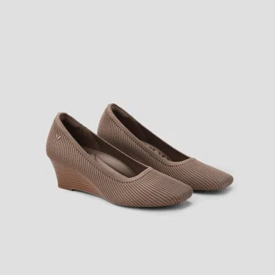 Vivaia Margot Wedge Pro Square-toe Heel In Animal Print