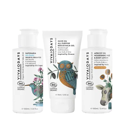 Vivaiodays Daily 3-step Ritual: Cleanse, Hydrate, Soothe - Travel Size