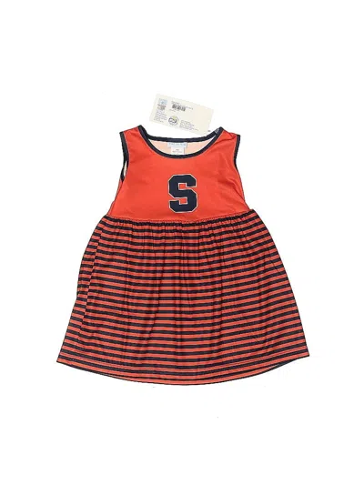 Pre-owned Vive La Fete Kids' Dress In Orange