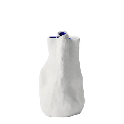 Vivee Home Georgia White Porcelain Vase