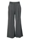 Viveh Pleated-front Trousers In Gray