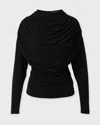 Viveh Top Mirel In Black