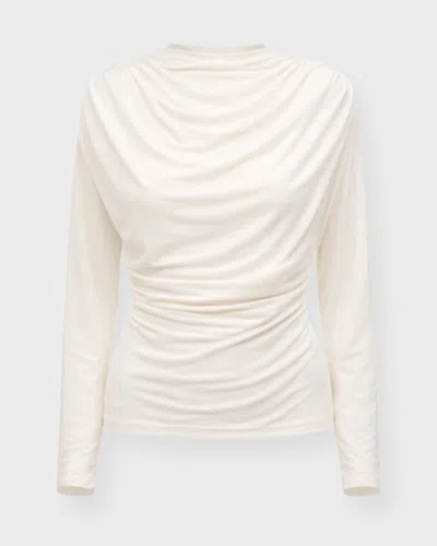 Viveh Top Mirel In White