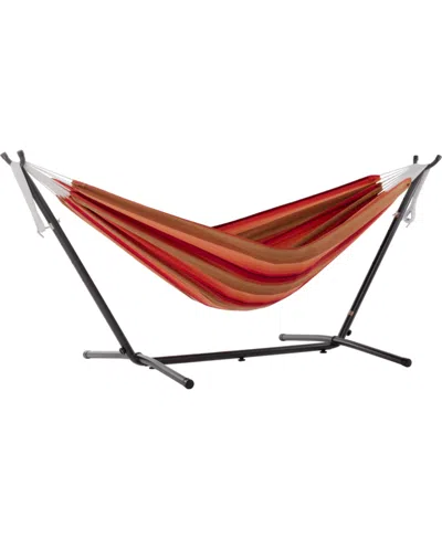 Vivere Combo Hammock In Maroon