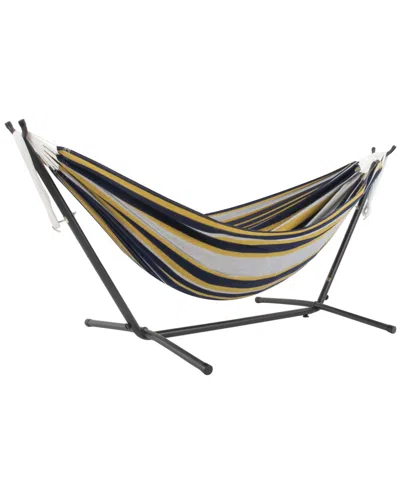 Vivere Cotton Hammock With Stand And Carry Bag In Serenity