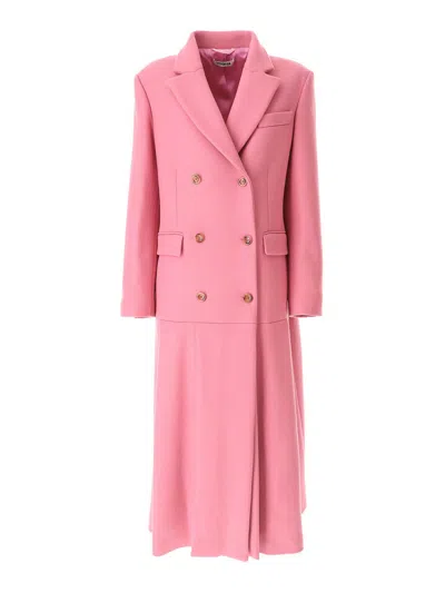Vivetta Abrigo Midi - Rosado In Pink