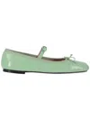 Vivetta Ballerine Con Laccetto E Fiocchetti In Green