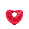 Vivetta Heart-shaped Tote Bag In Red