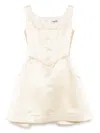 Vivetta Bustier Midi Dress In Neutral